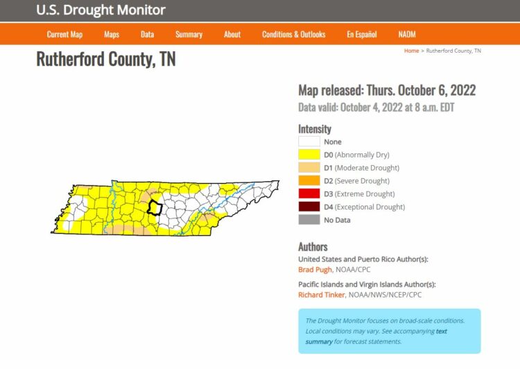 October 2022 US_Drought_Monitor